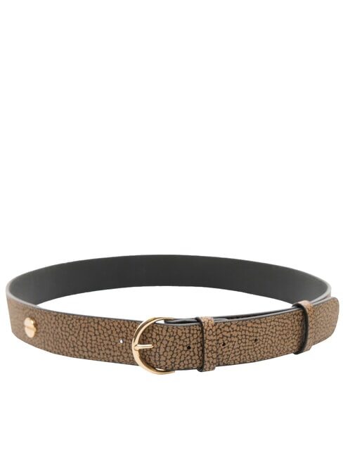 GRAFFITI Cintura con borchiette op naturale/nero - Cinture