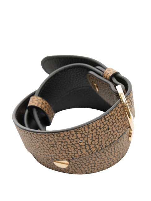 GRAFFITI Cintura con borchiette op naturale/nero - Cinture