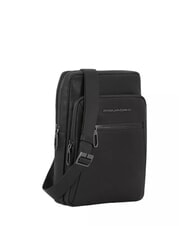 PIQUADRO RHINO Borsello in pelle porta iPad 11" Nero - Tracolle Uomo - 2