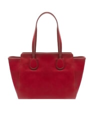 THE BRIDGE ELETTRA Borsa shopping in pelle berry abb. oro - Borse Donna - 4