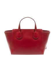 THE BRIDGE ELETTRA Borsa a mano in pelle con tracolla berry abb. oro - Borse Donna - 4