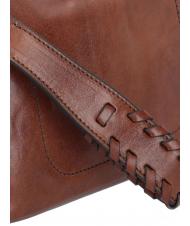 THE BRIDGE FEBE Beauty in pelle con intrecci MARRONE - Beauty Case - 4