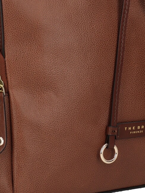 CARLOTTA Borsa hobo in pelle con tasche MARRONE - Borse Donna