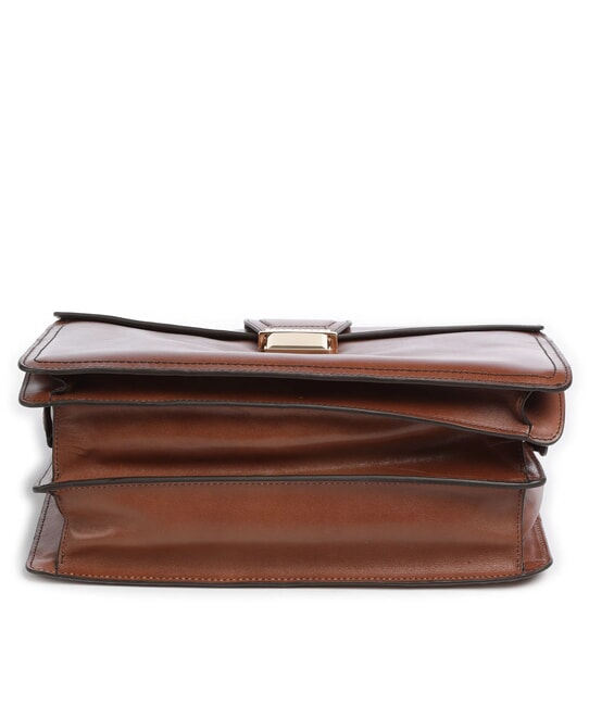 DANTE Borsa dottore cartella in pelle MARRONE - Cartelle Lavoro