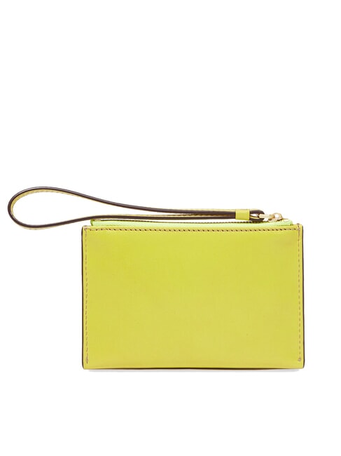LUCREZIA  Bustina in pelle lime with gold - Borse Donna