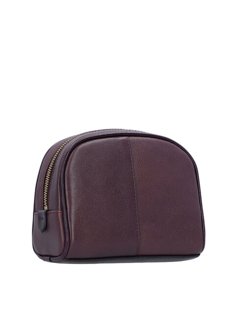 ELISABETTA Beauty piccolo in pelle grape abb. oro - Bustine & Necessaire