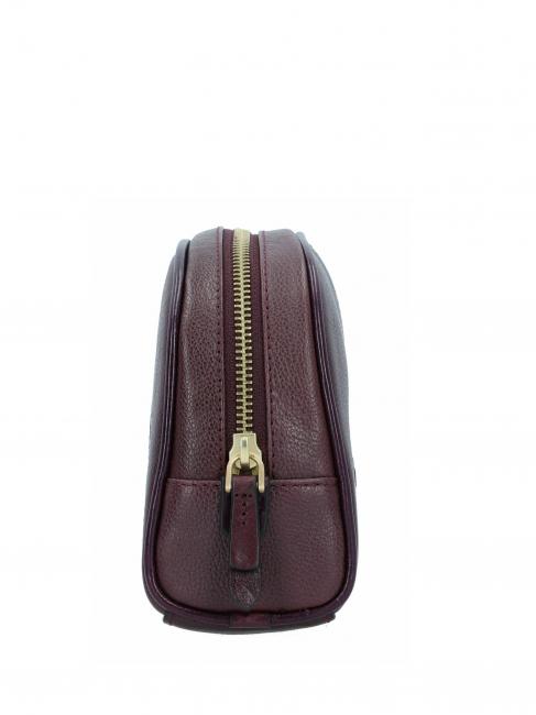 ELISABETTA Beauty medio in pelle grape abb. oro - Beauty Case