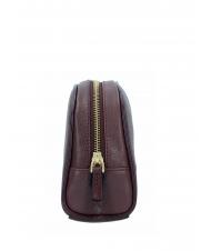 THE BRIDGE ELISABETTA Beauty medio in pelle grape abb. oro - Beauty Case - 3