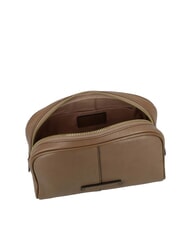 THE BRIDGE ELISABETTA Beauty medio in pelle oyster abb. oro - Beauty Case - 5