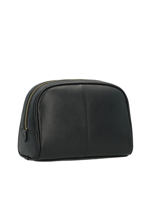 ELISABETTA Beauty medio in pelle Nero Oro - Beauty Case