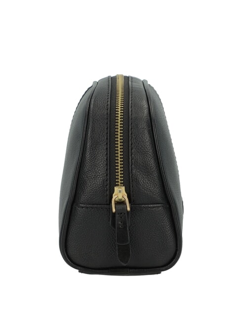 ELISABETTA Beauty medio in pelle Nero Oro - Beauty Case