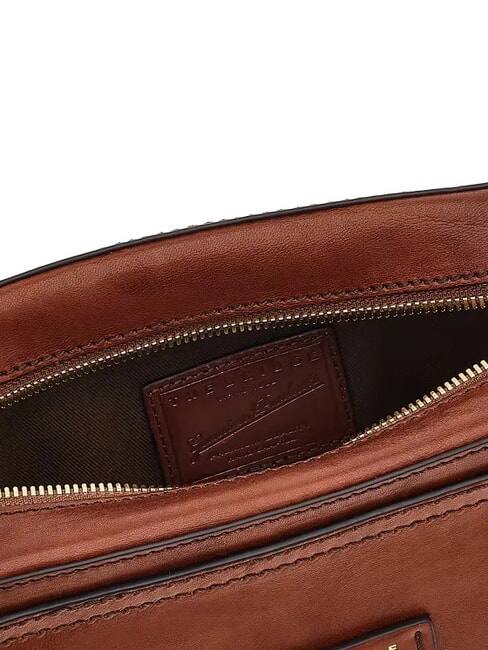 ALBERTO Beauty pochette in pelle MARRONE - Beauty Case