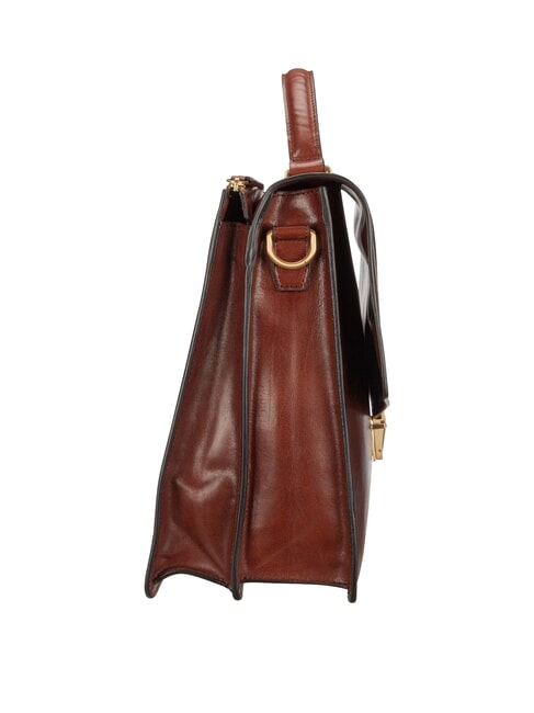 DANTE Cartella in pelle porta pc 15" MARRONE - Cartelle Lavoro