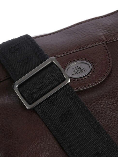 FABIO Borsello in pelle castagna abb. rutenio dk - Tracolle Uomo