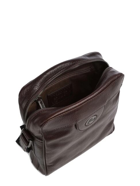 FABIO Borsello in pelle castagna abb. rutenio dk - Tracolle Uomo