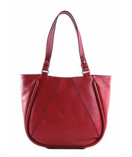THE BRIDGE BRIGIDA  Shopper in pelle berry abb. oro - Borse Donna - 3