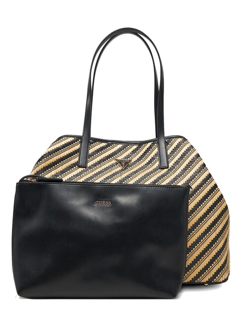 VIKKY II  Borsa a spalla natural/black - Borse Donna