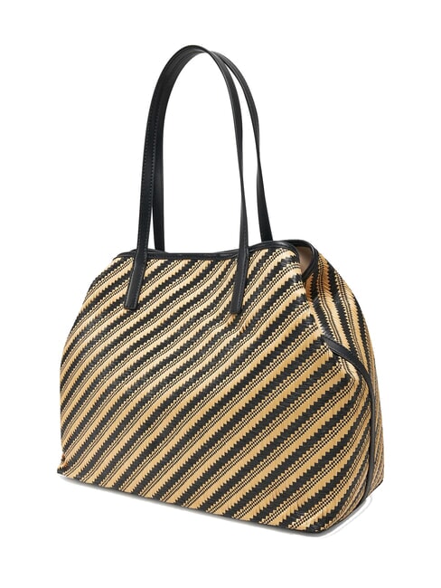 VIKKY II  Borsa a spalla natural/black - Borse Donna