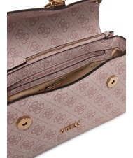 GUESS ZAMIRA  Borsetta a spalla / a tracolla orchid logo - Borse Donna - 4