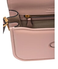 PINKO LOVE BOX Borsa mini in nappa con flap cipria-antique gold - Borse Donna - 4