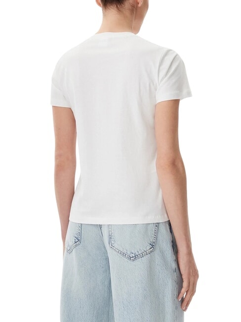 QUENTIN T-shirt con applicazione gioiello bianco-biancaneve - T-shirt e Top Donna