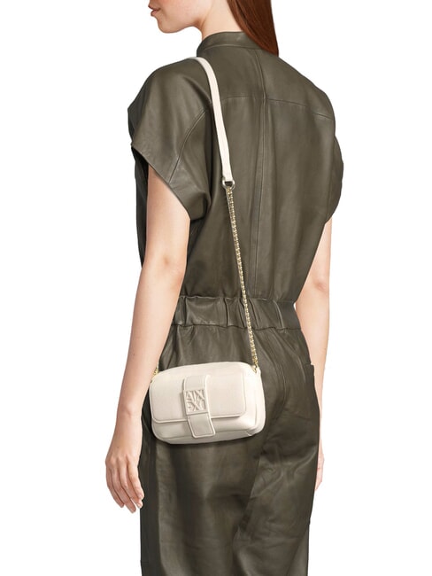 SUSIE SOFT Borsa camera case a tracolla off white - Borse Donna