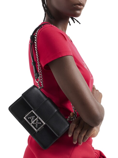 JODIE Borsa piccola a tracolla con catena black - Borse Donna