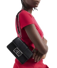 ARMANI EXCHANGE JODIE Borsa piccola a tracolla con catena black - Borse Donna - 4