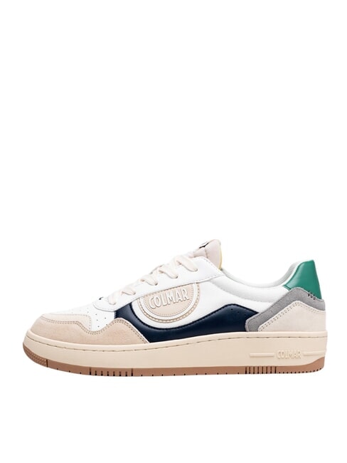 AUSTIN BRIEF Sneakers white/navy/bgreen - Scarpe Unisex