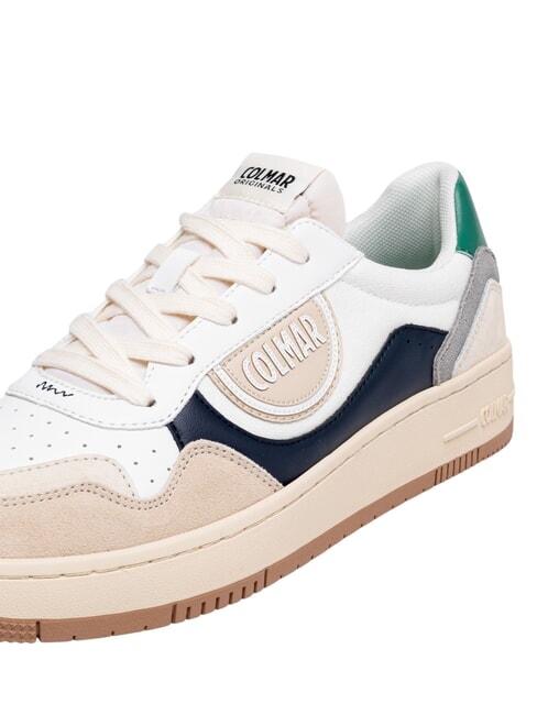 AUSTIN BRIEF Sneakers white/navy/bgreen - Scarpe Unisex