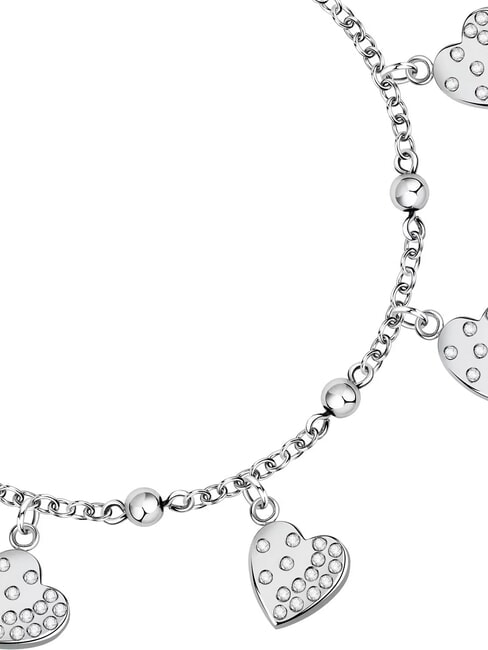 TALISMANI Bracciale in acciaio con cristalli ARGENTO - Bracciali Donna