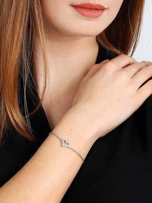 TESORI  Bracciale in argento 925 con zirconi ARGENTO - Bracciali Donna