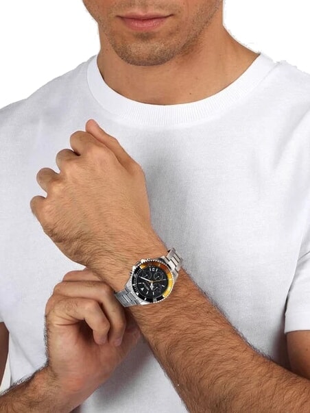 230  Orologio cronografo Nero - Orologi