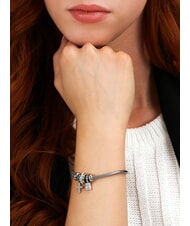 MORELLATO DROPS  Bracciale in acciaio con charm cristallo - Bracciali Donna