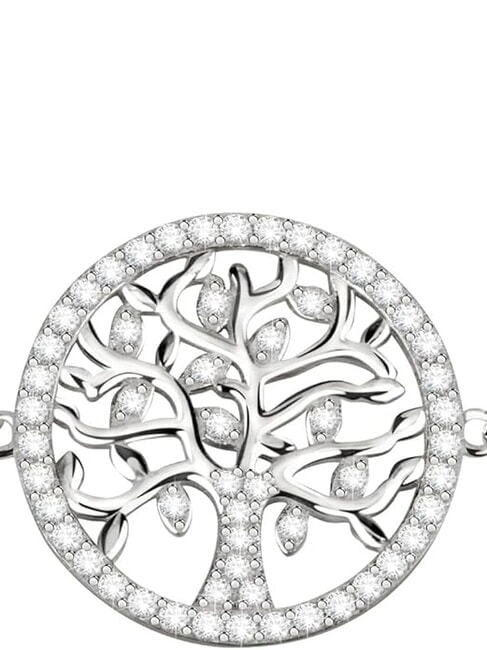ALBERO DELLA VITA Braccialetto in argento ACCIAIO - Bracciali Donna