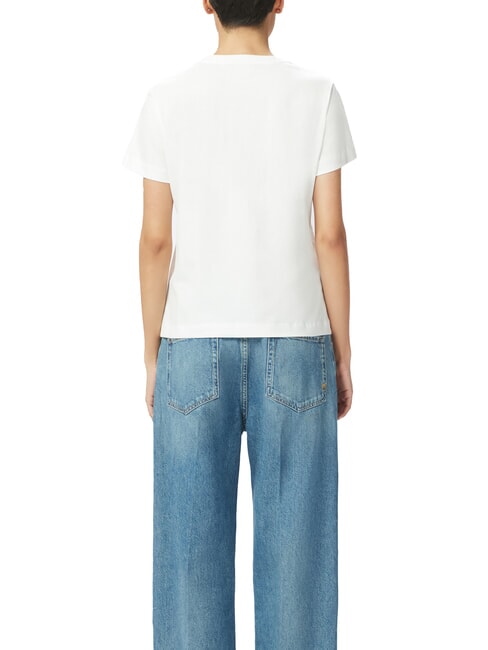 NAMBRONE  T-Shirt in cotone bianco-biancaneve - T-shirt e Top Donna