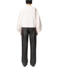 PINKO CERESOLE  Felpa rosa-castano pallido - Felpe Donna - 2