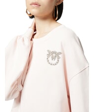 PINKO CERESOLE  Felpa rosa-castano pallido - Felpe Donna - 3