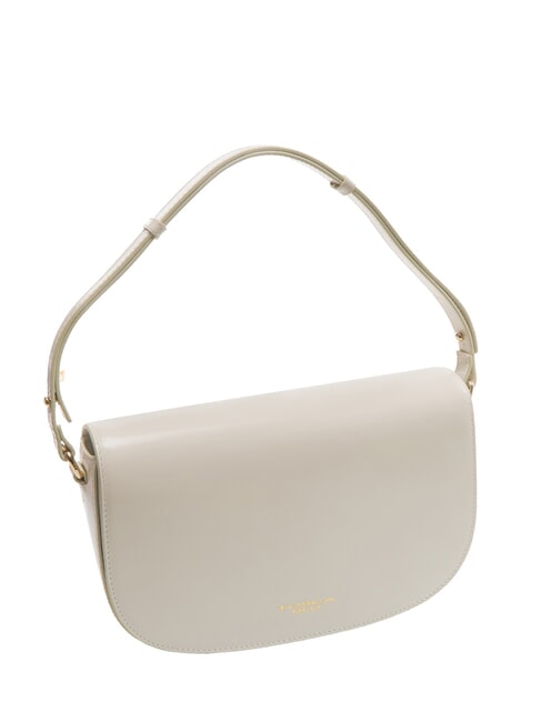 KORA Borsa in pelle con pattina bianco avorio - Borse Donna