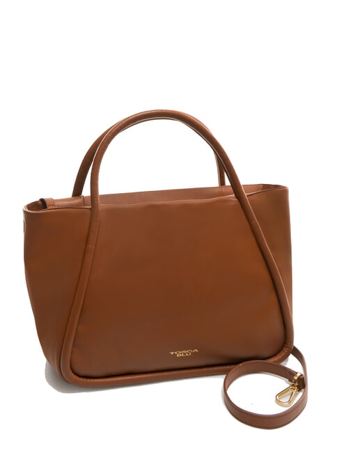 CLOE Borsa a mano in pelle con tracolla CUOIO - Borse Donna