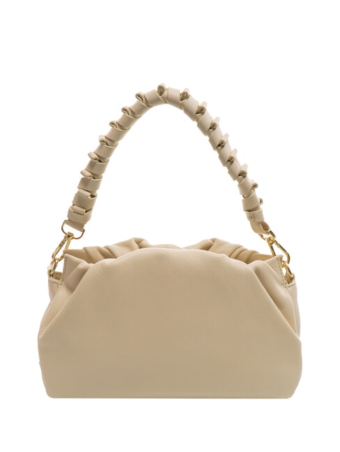 VITTORIA Borsa media in pelle doppia funzione bianco avorio - Borse Donna
