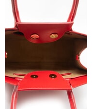 TOSCA BLU BIANCA Borsa a mano media in pelle CORALLO - Borse Donna - 5