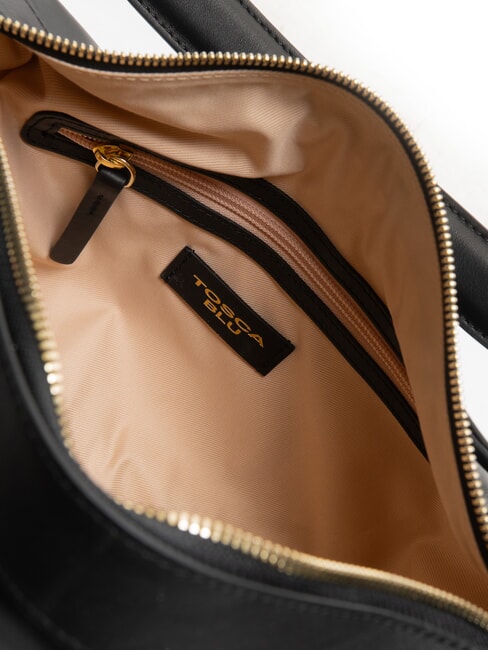 ANGIE Borsa a spalla in pelle Nero - Borse Donna