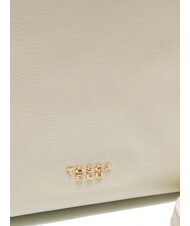 TOSCA BLU BEATRICE Borsa in pelle con manico e tracolla bianco avorio - Borse Donna - 3