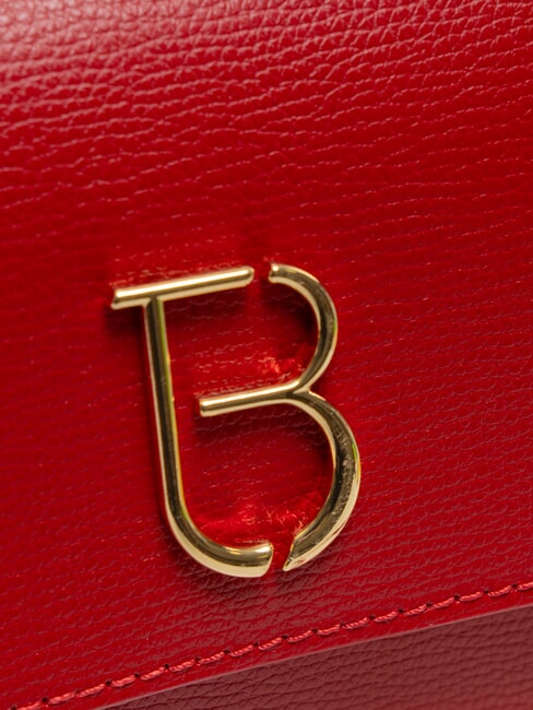 BIANCA Borsa in pelle tracolla catena CORALLO - Borse Donna