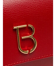 TOSCA BLU BIANCA Borsa in pelle tracolla catena CORALLO - Borse Donna - 3