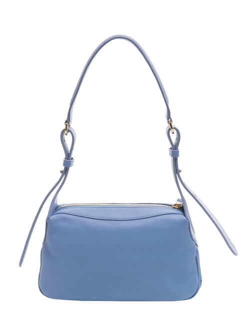 ANGIE Borsa piccola a spalla in pelle Azzurro - Borse Donna