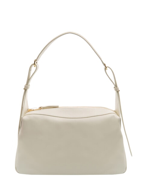 ANGIE Borsa a spalla in pelle bianco avorio - Borse Donna