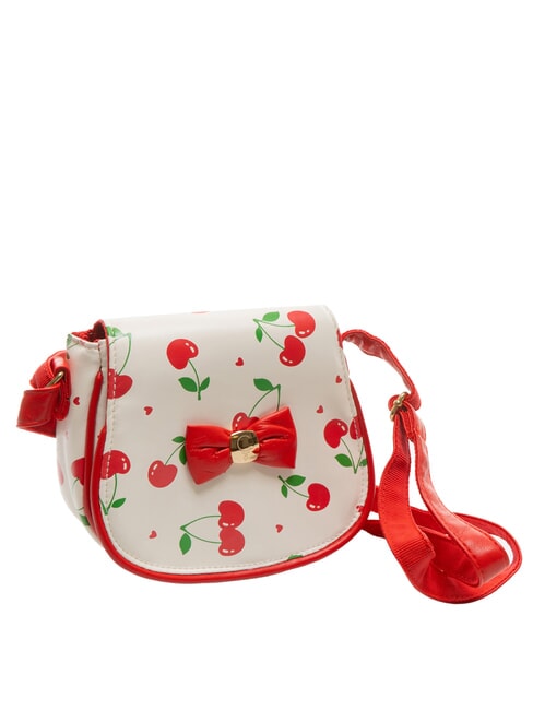 CHERRY Borsa mini a tracolla con flap white - Borse e accessori kids