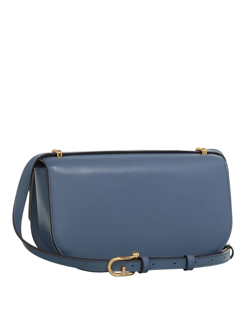 SFERA Borsa a tracolla in pelle con flap denim - Borse Donna